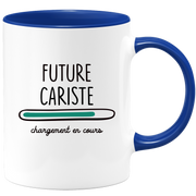 quotedazur - Mug Future Cariste Chargement En Cours - Cadeau Humour Promotion Travail - Idée Cadeau Départ Collègue - Tasse Chef Cariste - Idéal Pour Noël Au Bureau