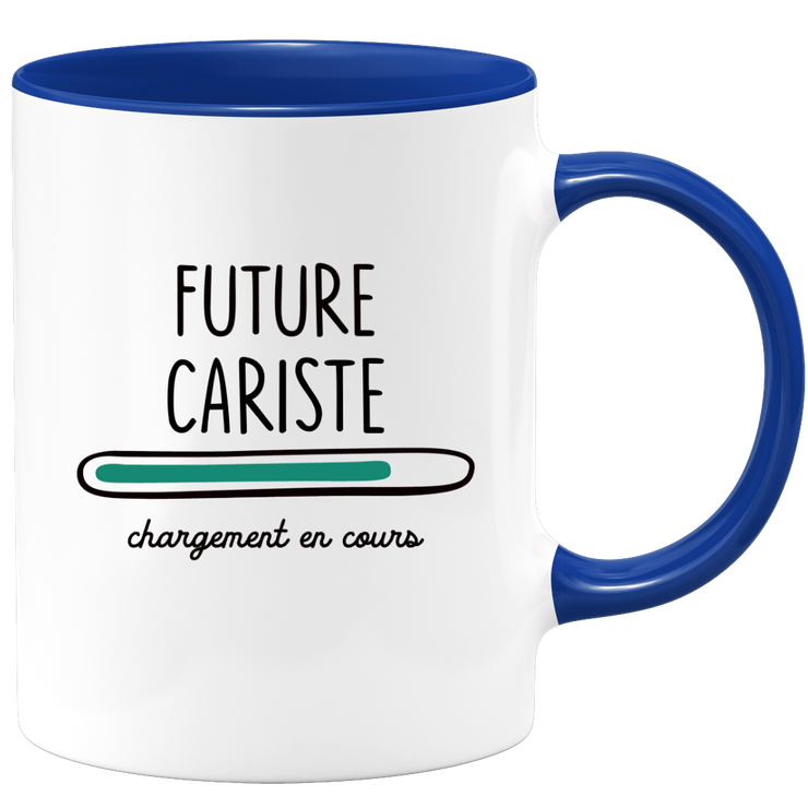 quotedazur - Mug Future Cariste Chargement En Cours - Cadeau Humour Promotion Travail - Idée Cadeau Départ Collègue - Tasse Chef Cariste - Idéal Pour Noël Au Bureau