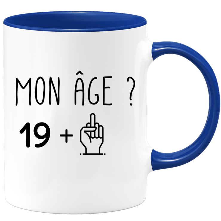 20th Birthday Mug - Humorous Gift for Men and Women