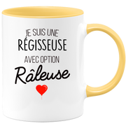 quotedazur - Mug Je Suis Une Régisseuse Avec Option Râleuse - Cadeau Idéal Pour Régisseuse - Cadeau Personnalisé Pour Femme - Cadeau Original Pour Anniversaire Ou Noël