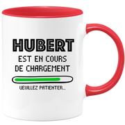 quotedazur - Mug Hubert Est En Cours De Chargement Veuillez Patienter - Cadeau Hubert Prénom Homme Personnalisé - Cadeau Annniversaire Noël Adolescent Collègue