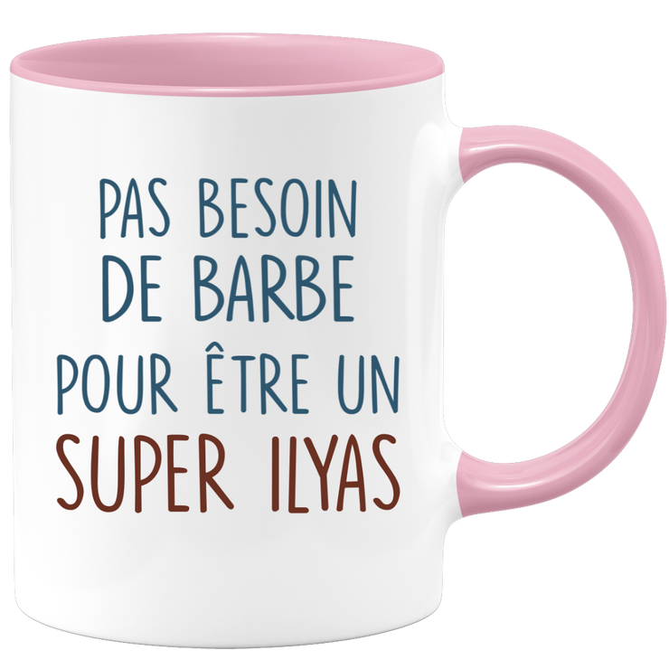 Mug pas besoin de barbe pour être un super Ilyas