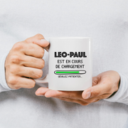 quotedazur - Mug Leo-Paul Est En Cours De Chargement Veuillez Patienter - Cadeau Leo-Paul Prénom Homme Personnalisé - Cadeau Annniversaire Noël Adolescent Collègue