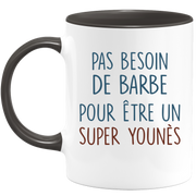 Mug pas besoin de barbe pour être un super Younès