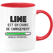 Line Mug Is Loading Please Wait - Personalized Women's First Name Line Gift