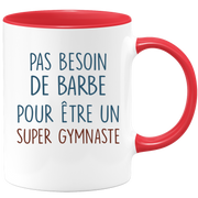 Mug pas besoin de barbe pour être un super Gymnaste