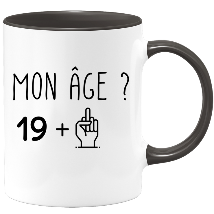 20th Birthday Mug - Humorous Gift for Men and Women