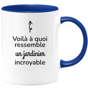 quotedazur - Mug Voilà à Quoi Ressemble Un Jardinier Incroyable - Cadeau Jardinier - Idée Cadeau Anniversaire - Idée Pour Une Attention Originale Jardinier