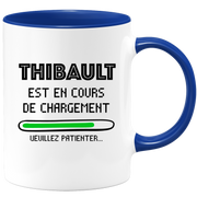 quotedazur - Mug Thibault Est En Cours De Chargement Veuillez Patienter - Cadeau Thibault Prénom Homme Personnalisé - Cadeau Annniversaire Noël Adolescent Collègue