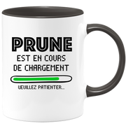 quotedazur - Mug Prune Est En Cours De Chargement Veuillez Patienter - Cadeau Prune Prénom Femme Personnalisé - Cadeau Annniversaire Noël Adolescent Collègue