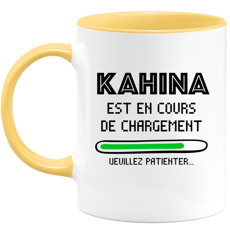 Kahina Mug Is Loading Please Wait - Personalized Kahina First Name Woman Gift