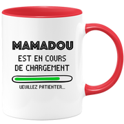 quotedazur - Mug Mamadou Est En Cours De Chargement Veuillez Patienter - Cadeau Mamadou Prénom Homme Personnalisé - Cadeau Annniversaire Noël Adolescent Collègue