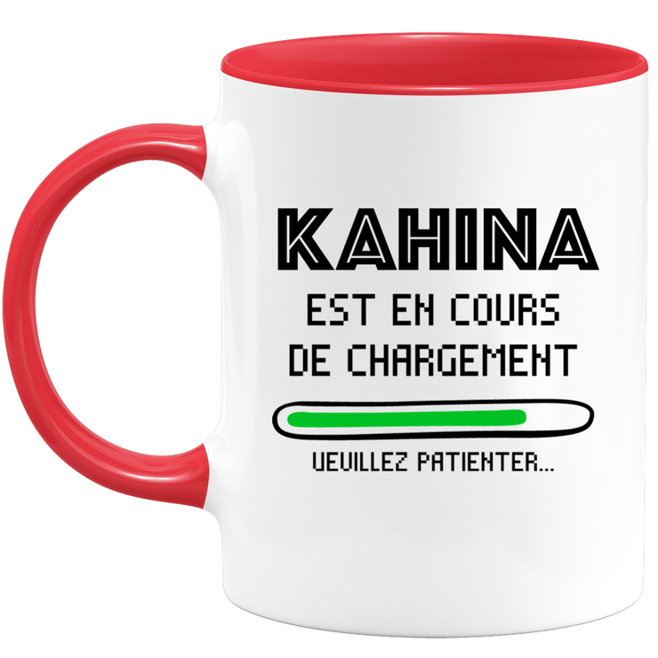 Kahina Mug Is Loading Please Wait - Personalized Kahina First Name Woman Gift