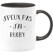 Mug I can't I have rugby - funny birthday humor gift for rugby