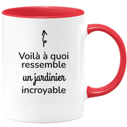 quotedazur - Mug Voilà à Quoi Ressemble Un Jardinier Incroyable - Cadeau Jardinier - Idée Cadeau Anniversaire - Idée Pour Une Attention Originale Jardinier