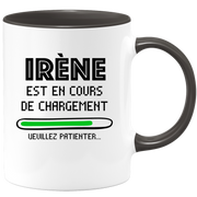 quotedazur - Mug Irène Est En Cours De Chargement Veuillez Patienter - Cadeau Irène Prénom Femme Personnalisé - Cadeau Annniversaire Noël Adolescent Collègue