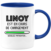 quotedazur - Mug Linoy Est En Cours De Chargement Veuillez Patienter - Cadeau Linoy Prénom Femme Personnalisé - Cadeau Annniversaire Noël Adolescent Collègue