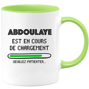 quotedazur - Mug Abdoulaye Est En Cours De Chargement Veuillez Patienter - Cadeau Abdoulaye Prénom Homme Personnalisé - Cadeau Annniversaire Noël Adolescent Collègue