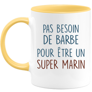 Mug pas besoin de barbe pour être un super Marin