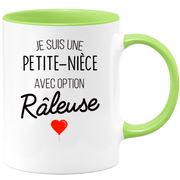 quotedazur - Mug Je Suis Une Petite-Nièce Avec Option Râleuse - Cadeau Idéal Pour Petite-Nièce - Cadeau Personnalisé Pour Femme - Cadeau Original Pour Anniversaire Ou Noël