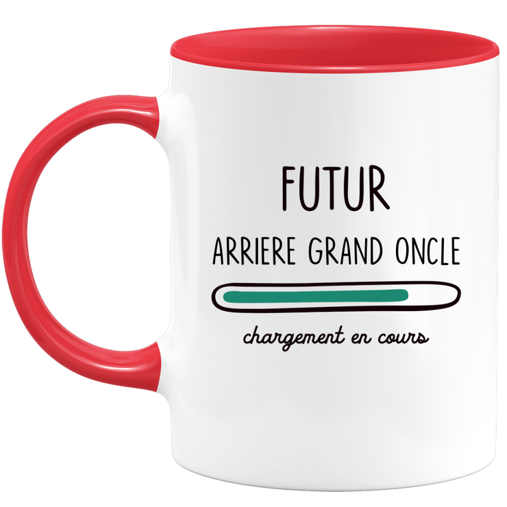 quotedazur - Mug Futur Arrière Grand Oncle, Idée Cadeau Famille, Annonce Grossesse, Réunion de Famille