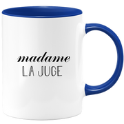 quotedazur - Mug Madame La Juge - Cadeau Pour Juge - Cadeau Personnalisé Pour Femme - Cadeau Original Anniversaire Ou Noël