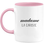 quotedazur - Mug Madame La Cariste - Cadeau Pour Cariste - Cadeau Personnalisé Pour Femme - Cadeau Original Anniversaire Ou Noël