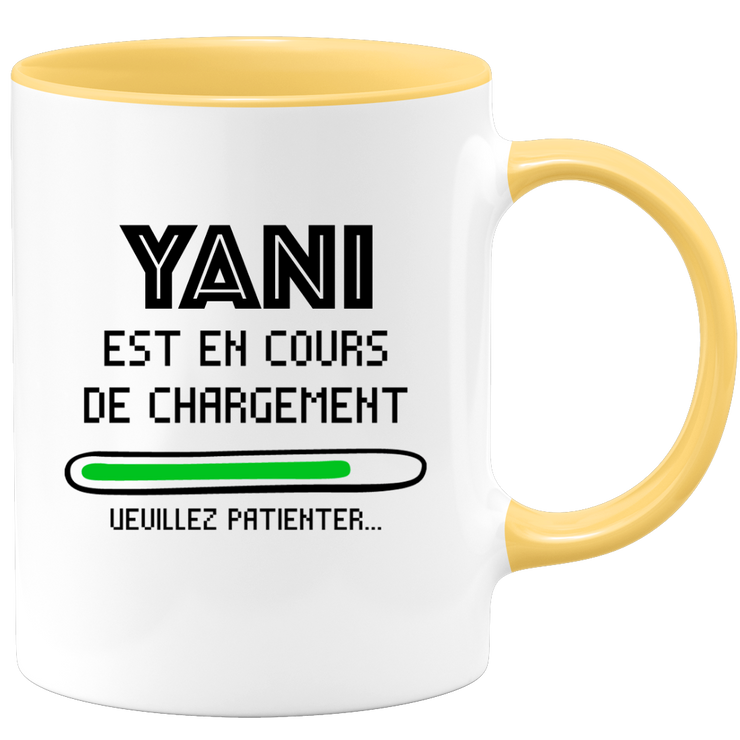 Yani Mug Is Loading Please Wait - Yani Personalized Men's First Name Gift