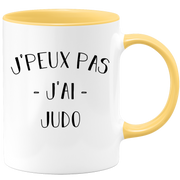 Mug I can't I have judo - funny birthday humor gift for judo