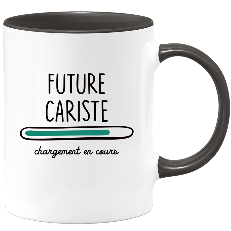 quotedazur - Mug Future Cariste Chargement En Cours - Cadeau Humour Promotion Travail - Idée Cadeau Départ Collègue - Tasse Chef Cariste - Idéal Pour Noël Au Bureau