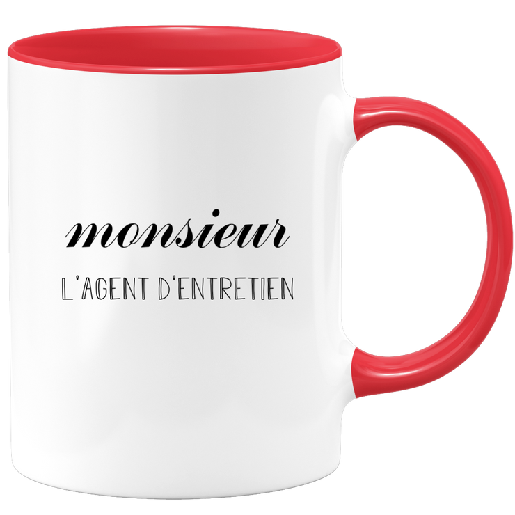 Mister the maintenance worker mug - men's gift for maintenance worker Funny humor ideal for Birthday