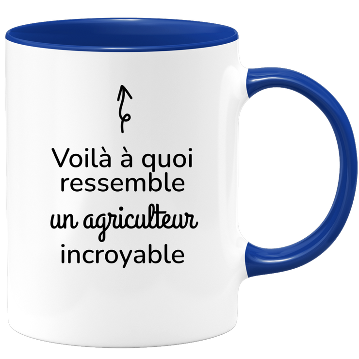 quotedazur - Mug Voilà à Quoi Ressemble Un Agriculteur Incroyable - Cadeau Agriculteur - Idée Cadeau Anniversaire Agriculteur - Idée Pour Une Attention Originale Agriculteur