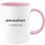 quotedazur - Mug Monsieur Le Radiologue - Cadeau Humour Métier Travail  - Idée Cadeau Radiologue Pot De Départ Chef Mutation - Tasse Cadeau Retraite Noël Au Bureau