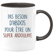 Mug pas besoin d'abdominaux pour être un super Abdoulaye