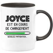 quotedazur - Mug Joyce Est En Cours De Chargement Veuillez Patienter - Cadeau Joyce Prénom Femme Personnalisé - Cadeau Annniversaire Noël Adolescent Collègue