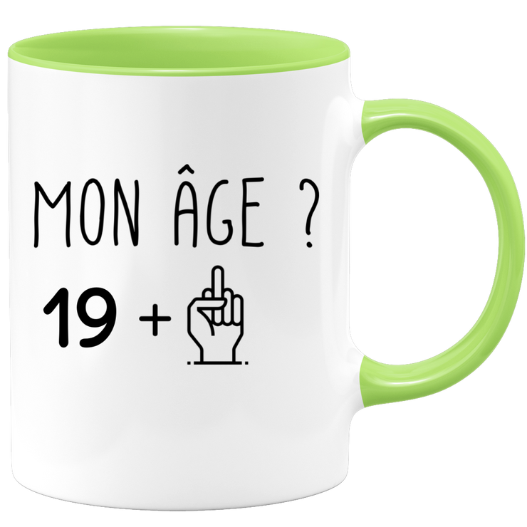 20th Birthday Mug - Humorous Gift for Men and Women