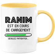 quotedazur - Mug Ranim Est En Cours De Chargement Veuillez Patienter - Cadeau Ranim Prénom Femme Personnalisé - Cadeau Annniversaire Noël Adolescent Collègue