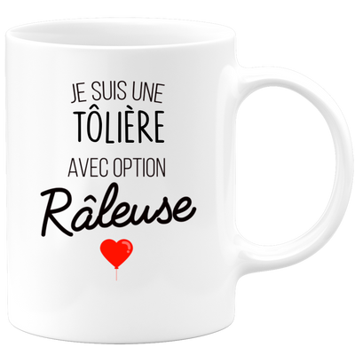 quotedazur - Mug Je Suis Une Tolière Avec Option Râleuse - Cadeau Idéal Pour Tolière - Cadeau Personnalisé Pour Femme - Cadeau Original Pour Anniversaire Ou Noël