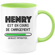 Mug Henry Is Loading Please Wait - Personalized Men's Henry Gift