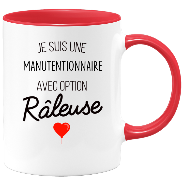 mug I am a handler with a rause option