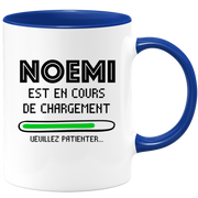 quotedazur - Mug Noemi Est En Cours De Chargement Veuillez Patienter - Cadeau Noemi Prénom Femme Personnalisé - Cadeau Annniversaire Noël Adolescent Collègue