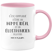 Ideal electronics man mug - electronics engineer gift birthday Valentine's Day man love couple