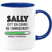 Mug Sally Is Loading Please Wait - Personalized Women's First Name Sally Gift