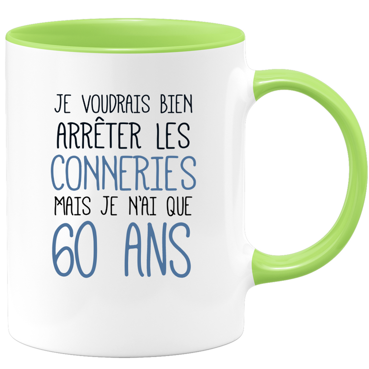 quotedazur 60th Birthday Gift Idea for Men and Women - 60th Birthday Gift Idea - Original Gift Idea, Humor, Funny, Funny, Fun - Mug Cup Coffee Tea