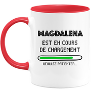 Magdalena Mug Is Loading Please Wait - Personalized Magdalena Woman First Name Gift