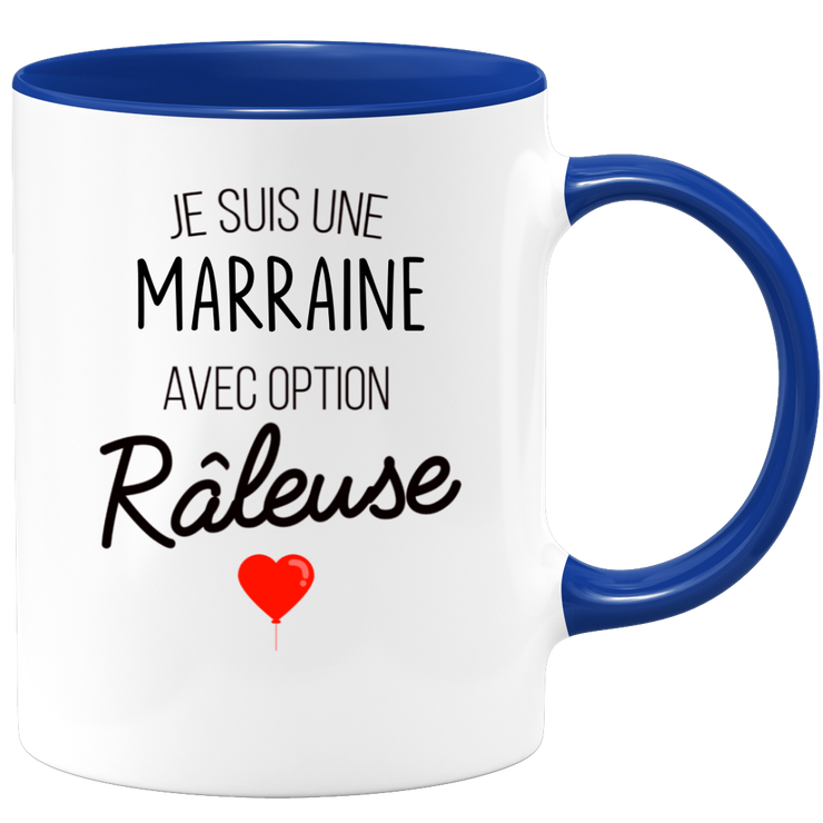 mug I am a godmother with rause option