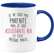 Mug for HR ASSISTANT - I'm not perfect but I am HR ASSISTANT - ideal birthday humor gift