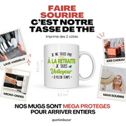 quotedazur - Mug Retraite Je Suis Volleyeur - Cadeau Humour Sport - Idée Cadeau Retraite Original Volley Ball - Tasse Volleyeur - Départ Retraite Anniversaire Ou Noël