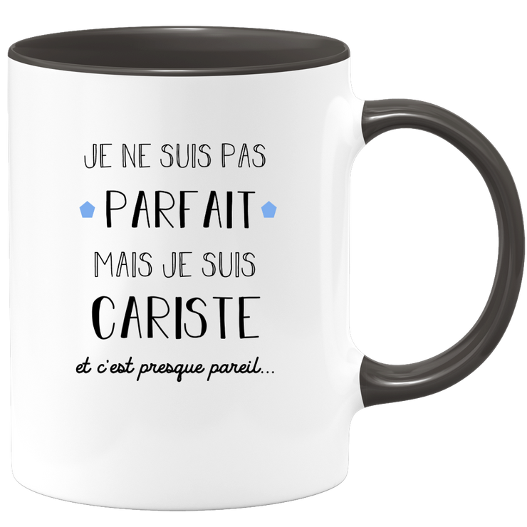 quotedazur - Mug Je Ne Suis Pas Parfait Mais Je Suis Cariste  - Cadeau Humour Métier Travail - Idée Cadeau Pot De Départ Chef Mutation - Tasse Cadeau Retraite Noël Au Bureau