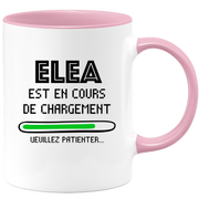 quotedazur - Mug Elea Est En Cours De Chargement Veuillez Patienter - Cadeau Elea Prénom Femme Personnalisé - Cadeau Annniversaire Noël Adolescent Collègue